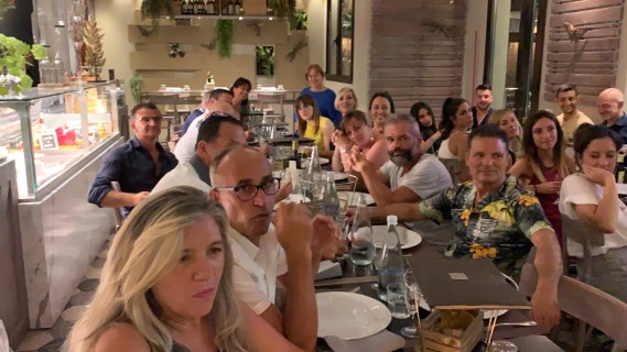 Cena di fine anno accademico 2019