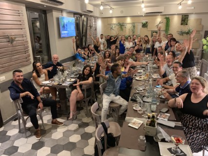 Cena di fine anno accademico 2019