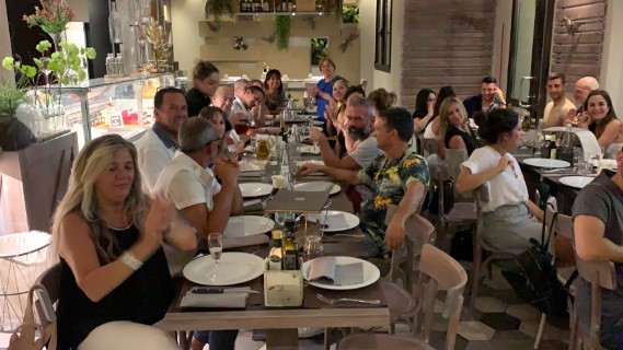 Cena di fine anno accademico 2019